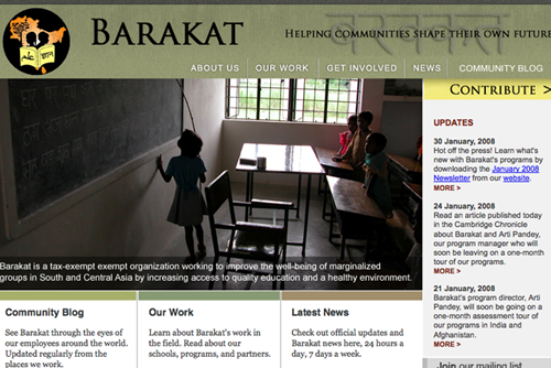 Web design: Barakat, Inc.